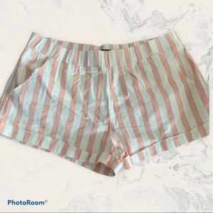 Rewash-Pink striped shorts